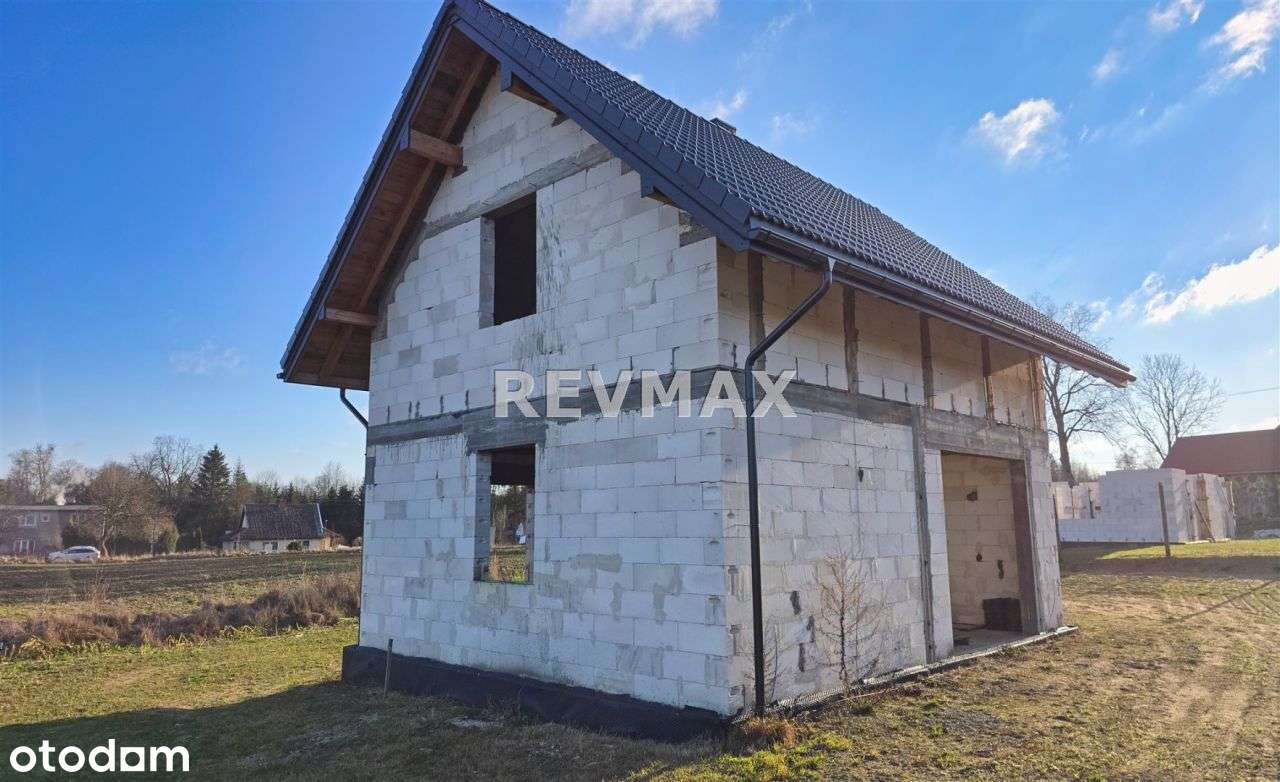 Dom jednorodzinny, stan surowy, 90m2, Szarek,GmEłk - Pełny obrazek: 5/11