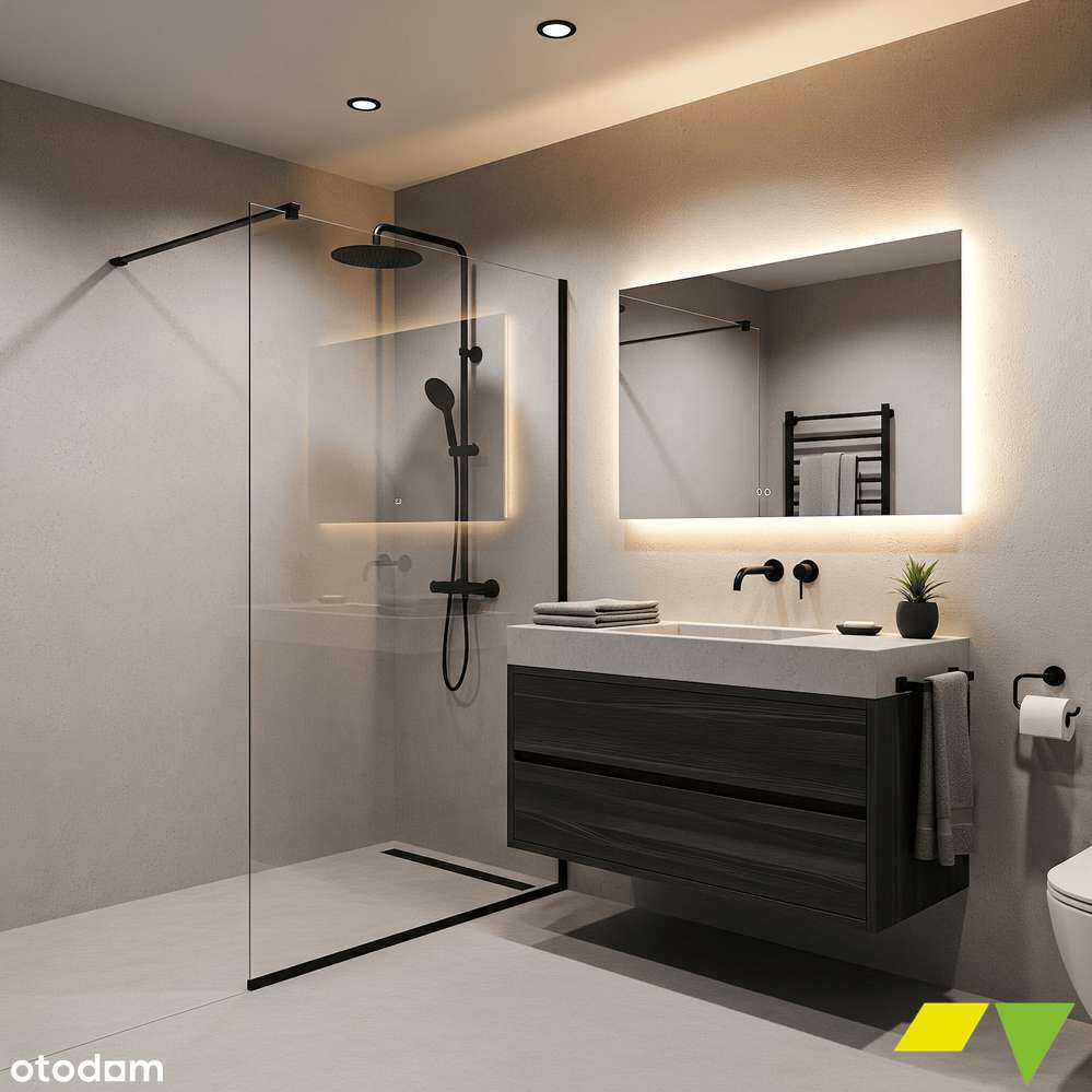 GOTOWE 2 pokoje 44.8 m2 / Tramwaj / klucze w grudniu-2