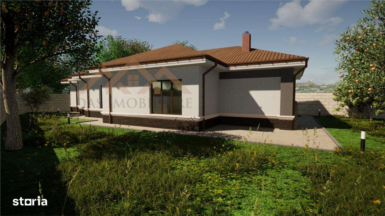 Casa la rosu  pe un nivel cu 8 ari de teren, in Tautii Magheraus - Imagine principală: 3/11