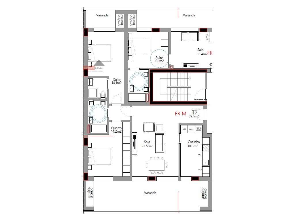 T2 Quinta da Portela - Grande imagem: 2/3