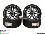 Jante BMW 20 R20 BMW F01 F02 F10 F12 F13 E60 Seria 5 seria7 X3 X4 black anvelope vara - 2