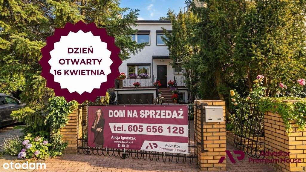 Dom z pięknym ogrodem-starodrzew- blisko lasu