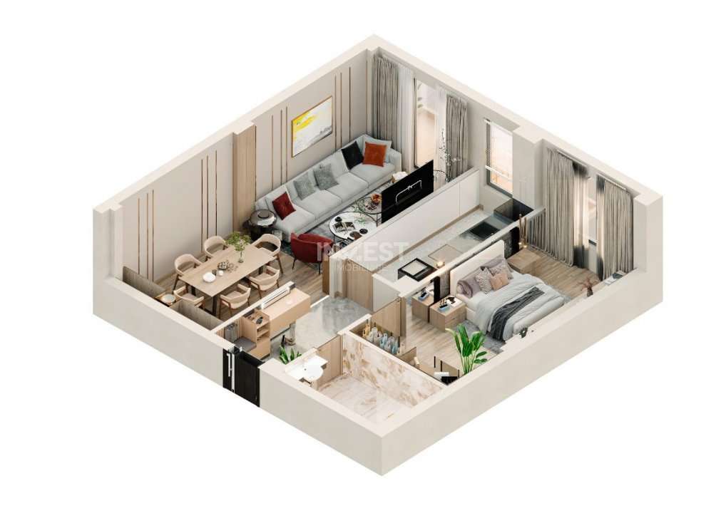 COMISION 0%! 2 CAMERE DECOMANDAT 64MP MALL MOLDOVA - Imagine principală: 1/2