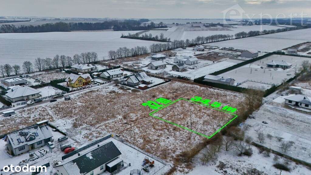 Działka z pozwoleniem na budowę ul.Reymonta-9