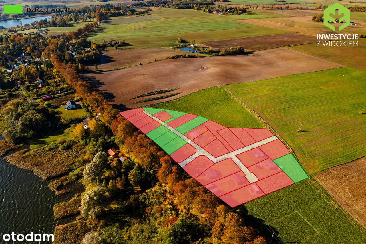 Ostatnie 7 działek nad jeziorem Dzierzgoń!-4