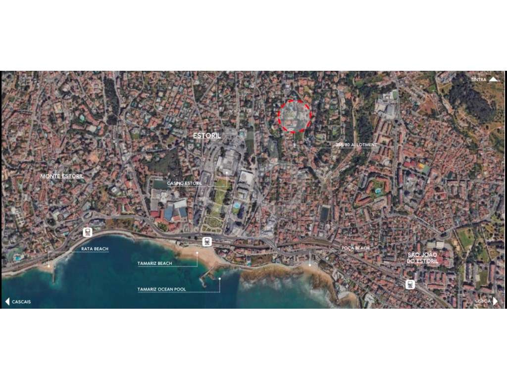 Moradia T6 com projeto aprovado Isolada no Estoril com piscina e ga...-17