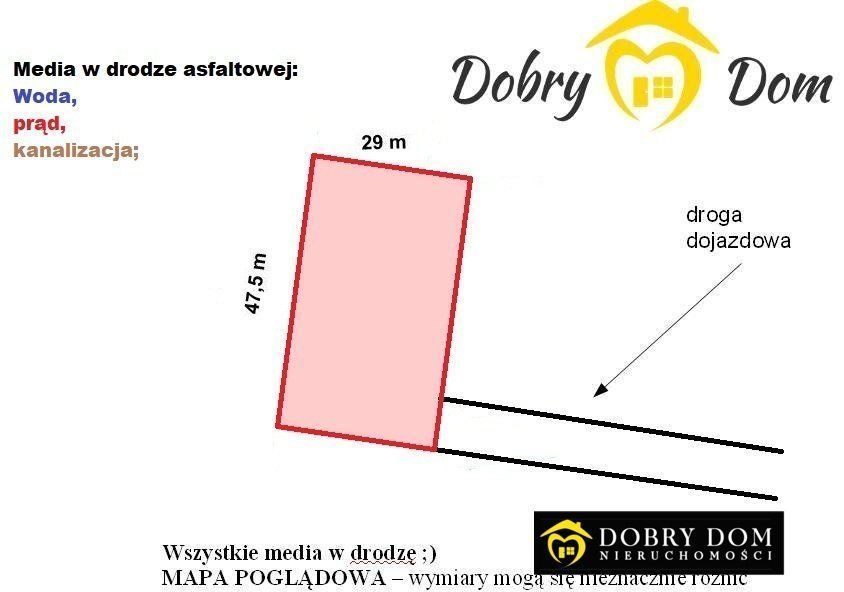 Działka, 1 381 m², Zarzeczany