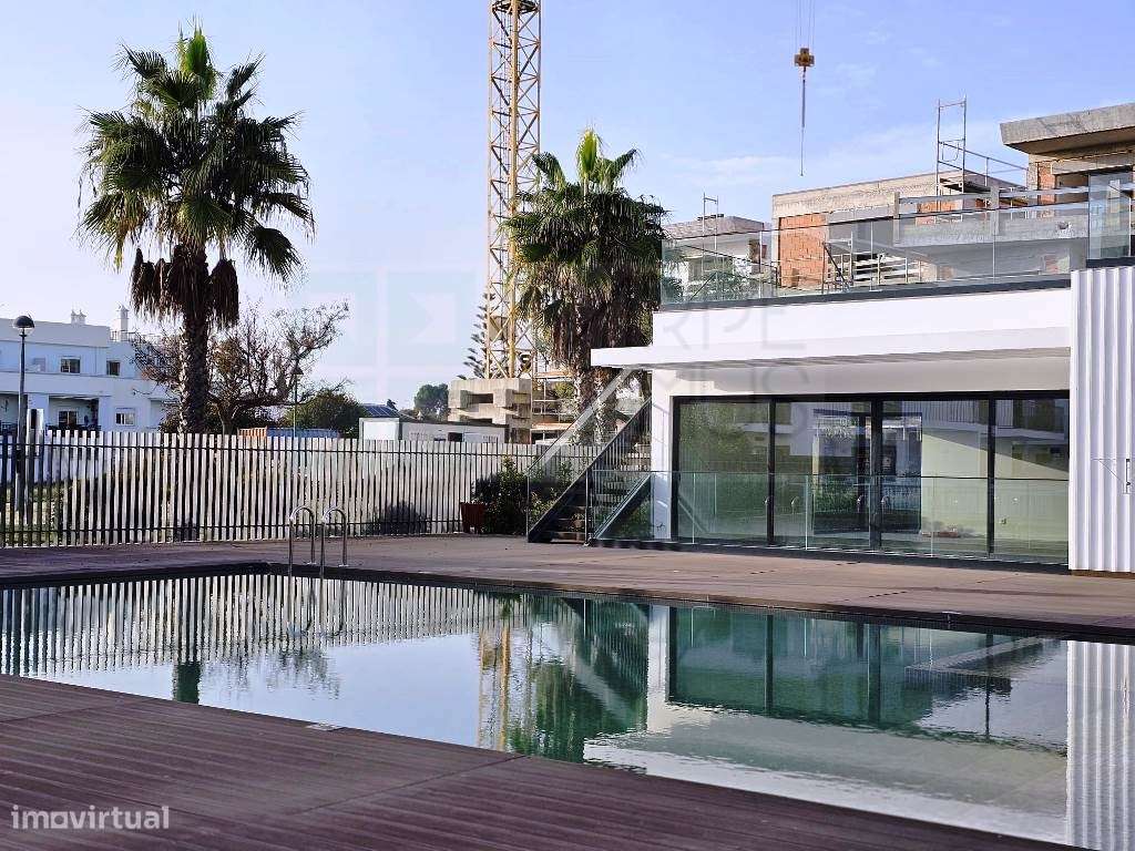 Novo apartamento T2 em condomínio com piscina, junto Ria Formosa, e... - Grande imagem: 3/20