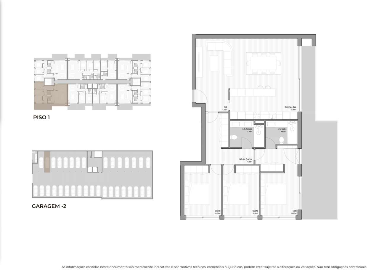 T3 novo com varanda ampla e garagem – Valongo-12