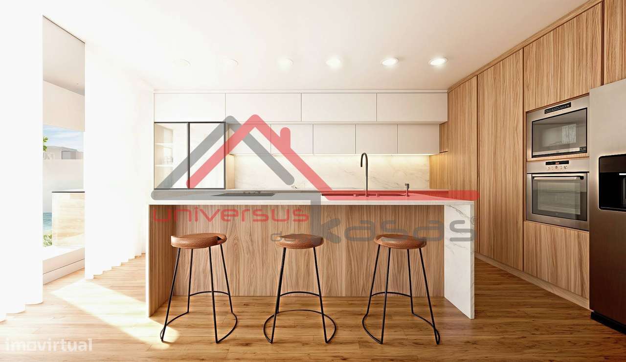 Moradia Nova Isolada V4 com Piscina e Jardim em Fernão Ferro - Grande imagem: 4/18