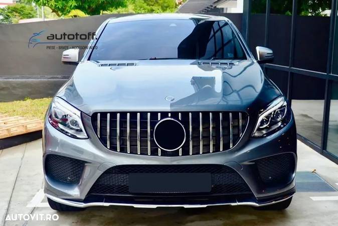 Grila Mercedes Benz GLE Coupe C292 (15-18) Panamericana Look - 2