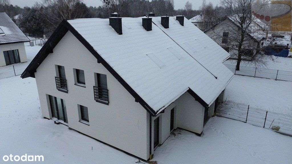 Bliźniaki w stanie deweloperskim 138 m2 Żabia Wola-5