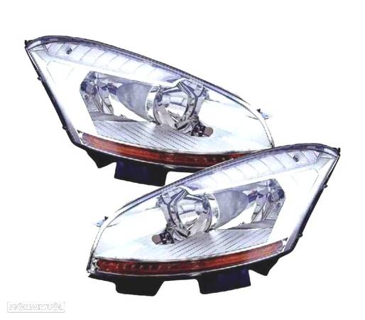 FARÓIS OPTICAS PARA CITROEN C4 PICASSO 06-10 - 1