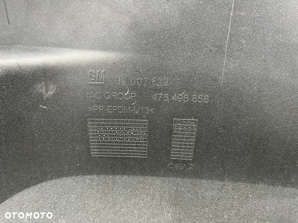 Zderzak tylny Opel Corsa E 14-19r. PDC x4 HB 3d 5d otwór na kamerę 39002839 - 13