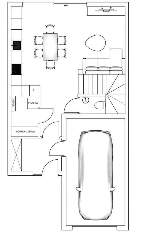 Dom w stanie deweloperskim | Kamionka-18
