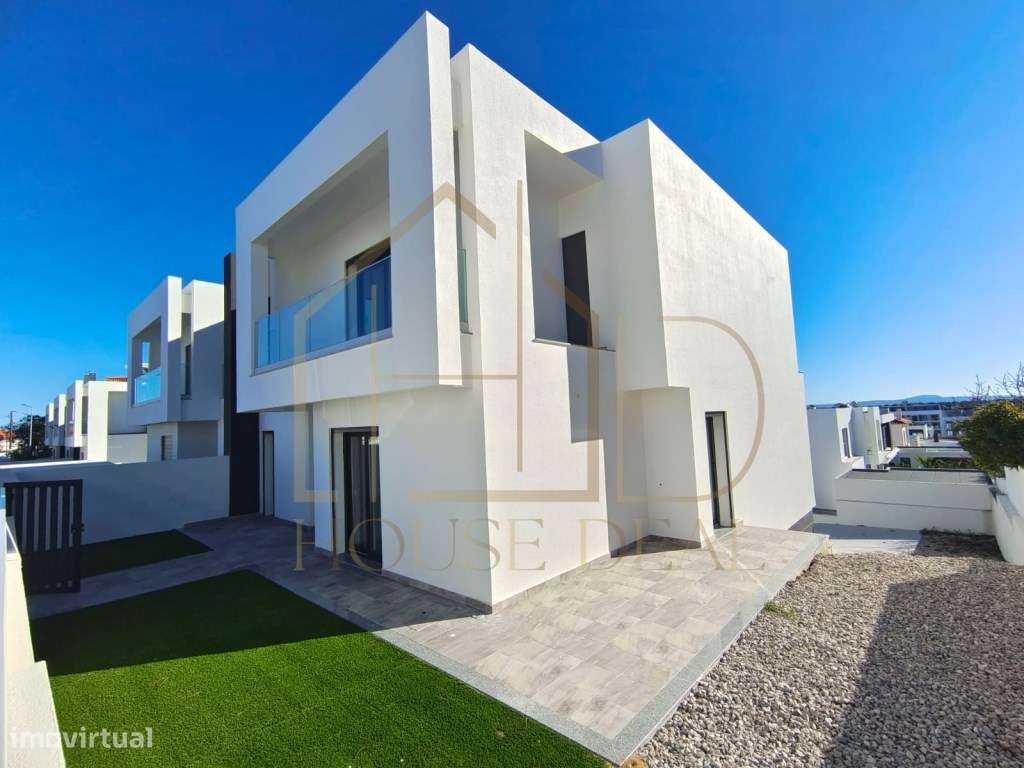 MAGNÍFICA!!! Moradia T4 com Garagem e Piscina. Vale de Milhaços. Co... - Grande imagem: 5/39