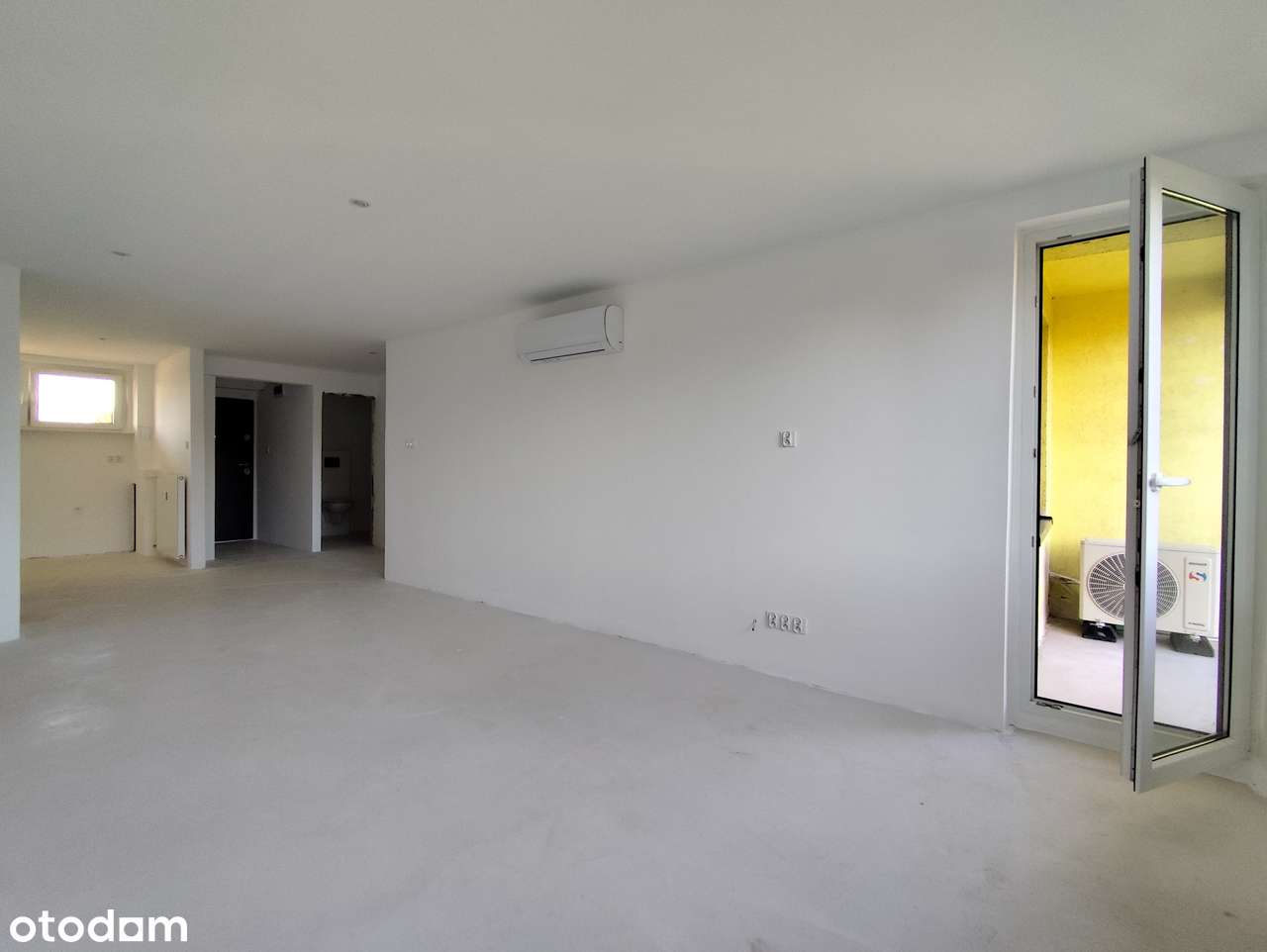 2 pokoje z balkonem, 51,6 m², miejskie, stan deweloperski BEZ PROWIZJI-1