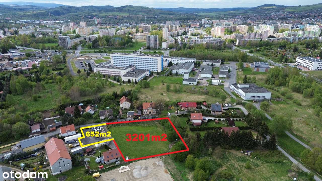 PILNA SPRZEDAŻ - Działka Budowlano-Usługowa w Jeleniej Górze 3201m2