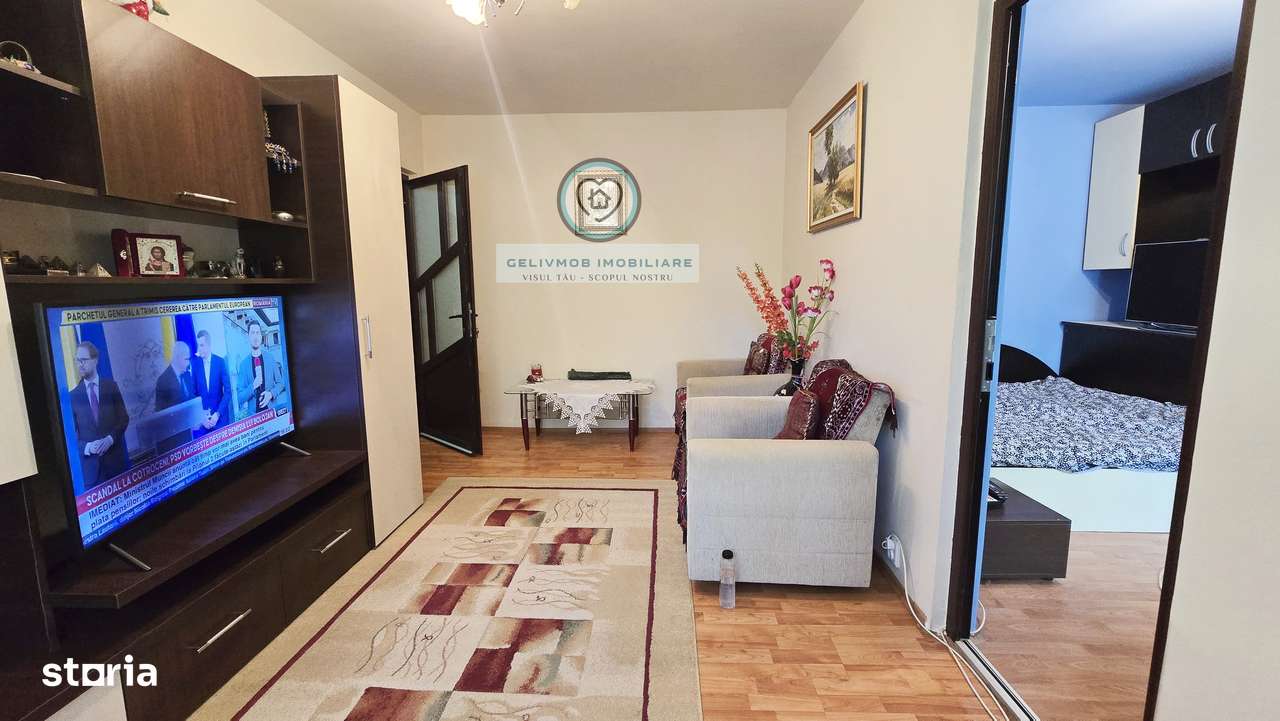 Ploiesti - Malu Rosu, 2 camere, izolat + CT, AC, mobilat si utilat-1