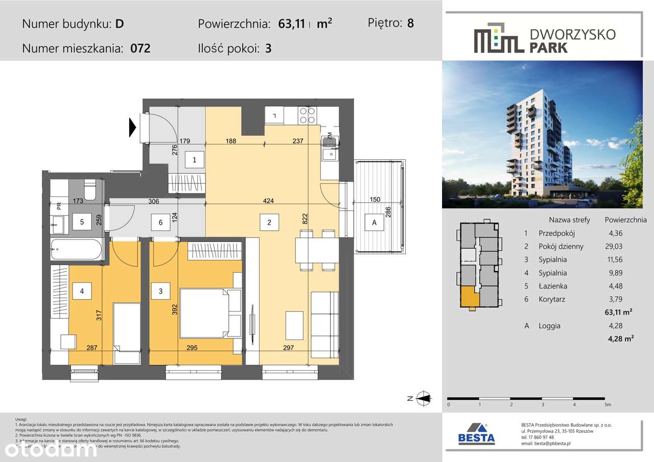 Dworzysko Park | nowe mieszkanie D_072 - Pełny obrazek: 2/9