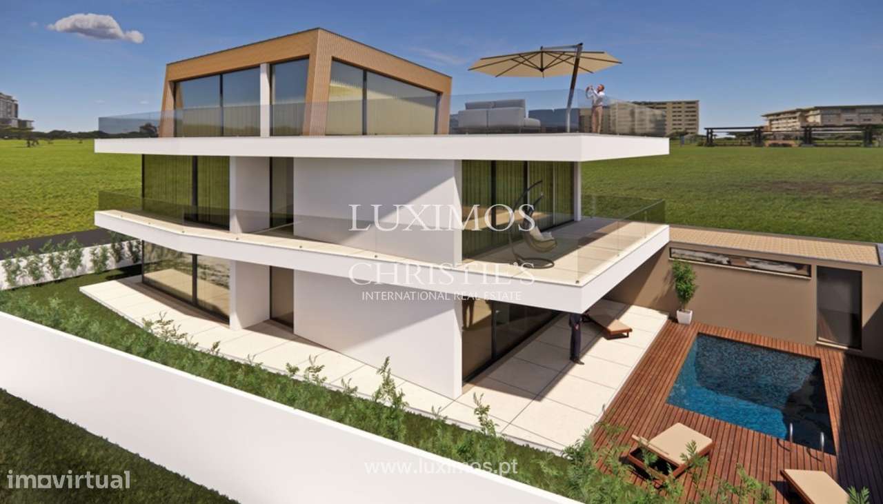 Moradia com vista mar, rooftop panorâmico e piscina à venda, Valadar - Grande imagem: 5/18