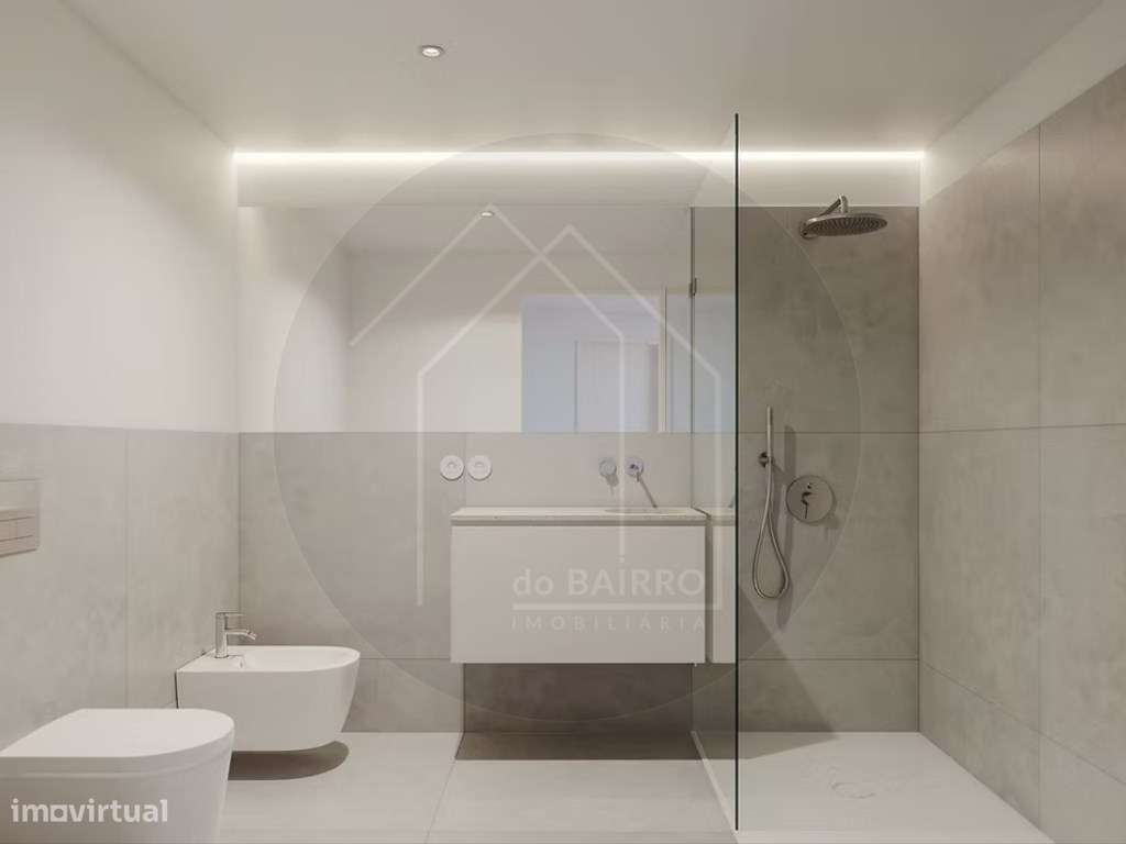 Apartamento T3, varanda generosa,garagem no Bonfim, Porto-3