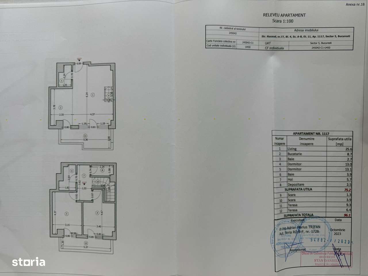 Duplex 3 Camere | Mobilat&Utilat | Zona Carol | Direct proprietar-15