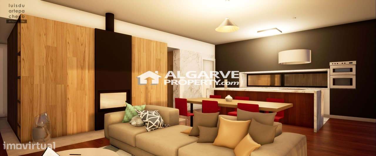 Moradia V4 em fase inicial de construção na Fonte Santa perto da praia - Grande imagem: 5/21