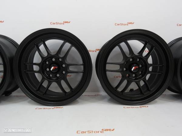 Jantes Japan Racing JR7 16x7 ET38 4x100/114 Matt Black - 2