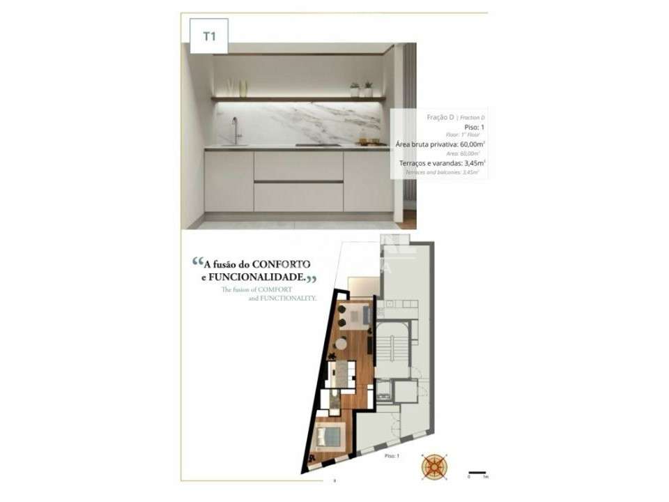 Apartamento T1+1 com Jardim Privativo | Cedofeita, Porto-13