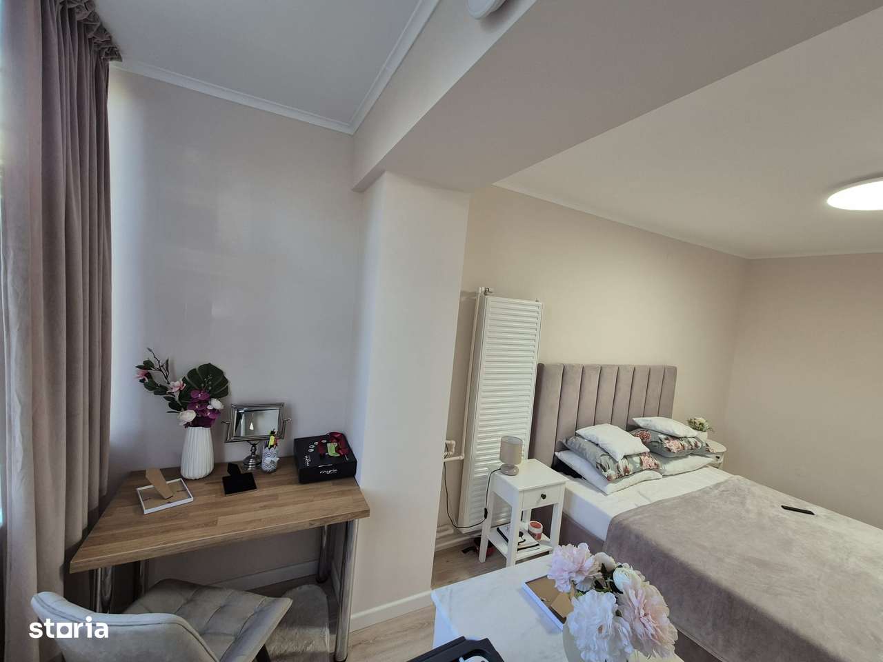 Gara-Parc 2 camere renovat complet, mobilat, utilat, etaj 1, gaze,-15