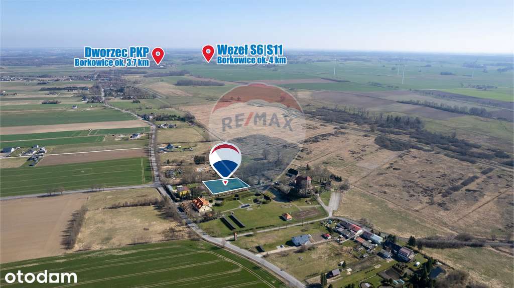 Działka w Śmiechowie 2700 m2 z WZ! - Pełny obrazek: 4/12