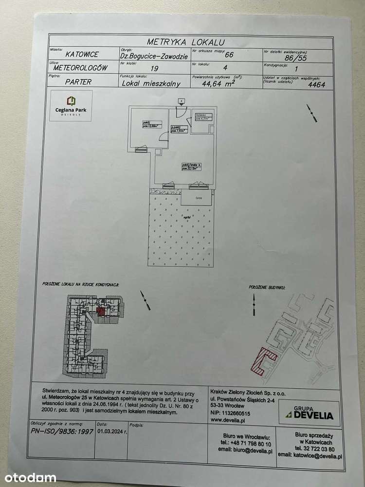 OKAZJA!! 2 POKOJE + ogródek Ceglana Park Meteorologów 19-5
