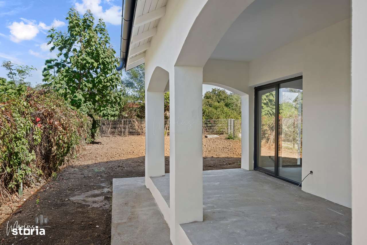 Casă nouă, parter, 500 mp teren  Siliștea Snagovului, la 500 m de lac!-6