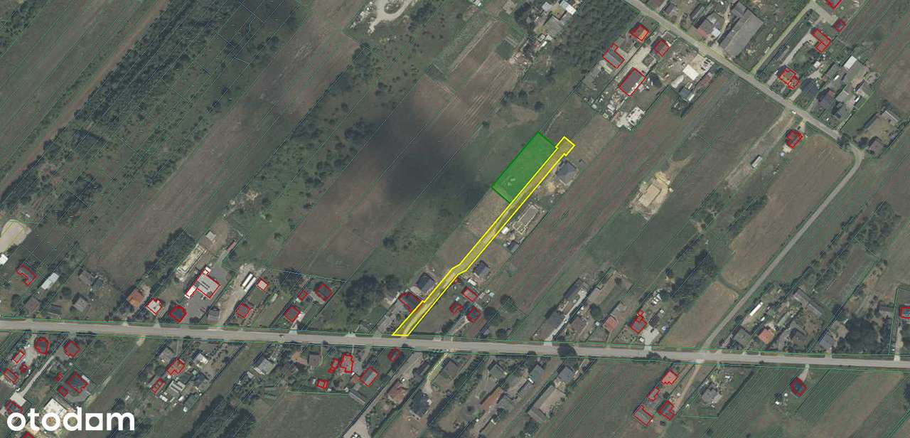 Prąd, woda, kanalizacja | Droga utwardzona | Prostokąt | Płaska | Park-8