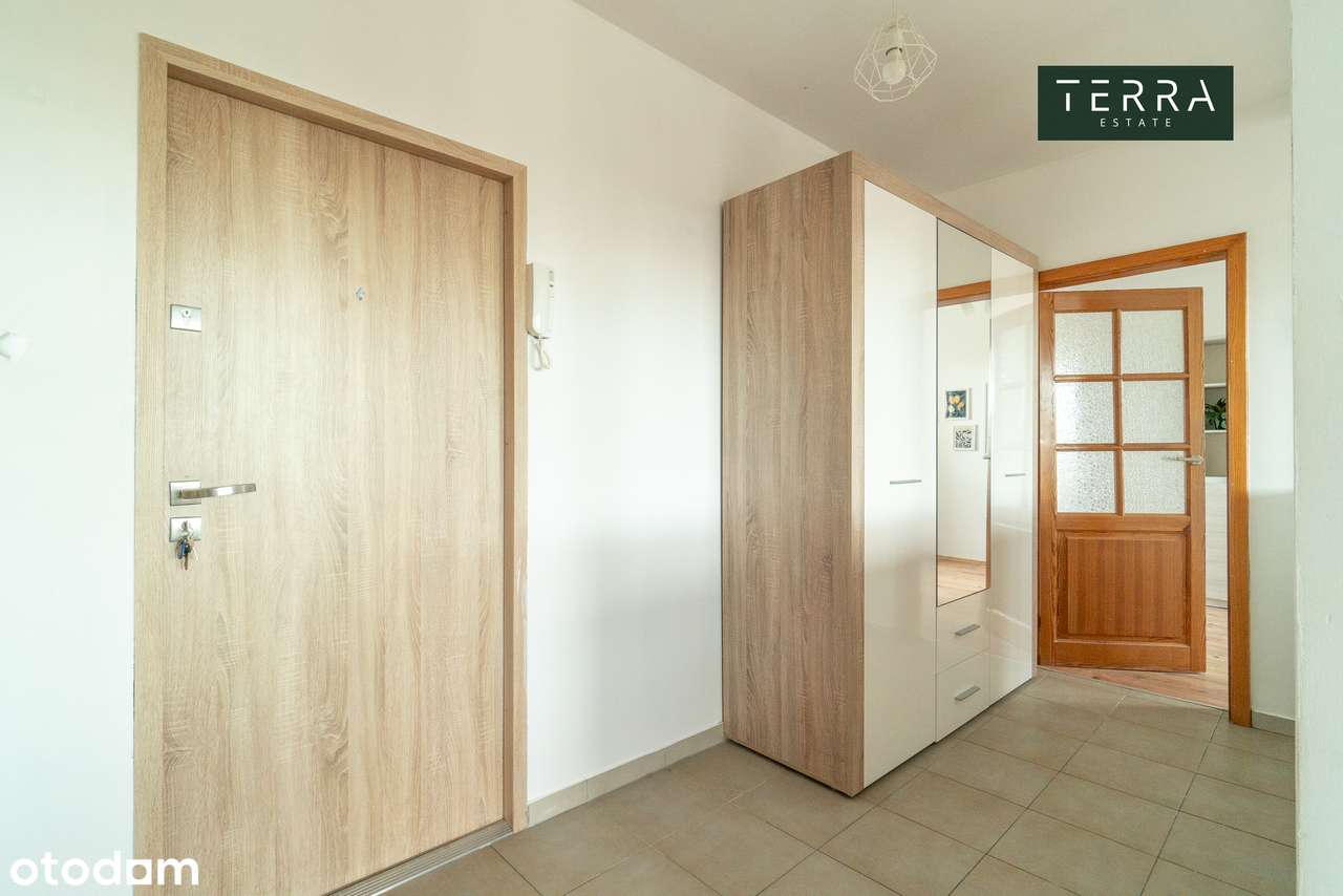 Słoneczne mieszkanie dwupokojowe do zamieszkania z balkonem-12