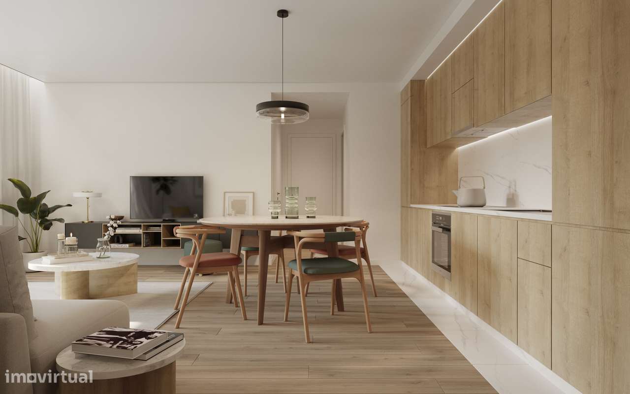 Apartamento T3 Novo Mafamude à Câmara de Gaia e METRO-8