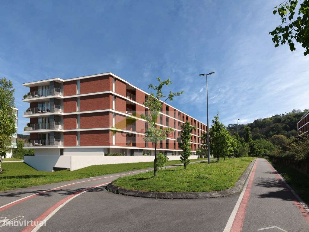 Apartamento T4 Novo à Venda em Guimarães com Garagem e Varanda - Grande imagem: 4/12