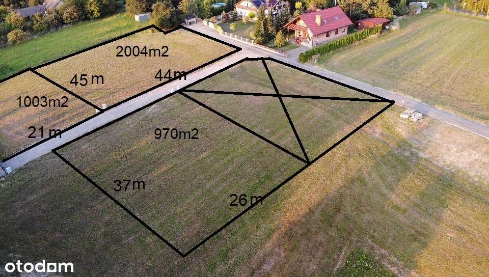 Działki budowlane uzbrojone 10a i 20a - Pełny obrazek: 3/6