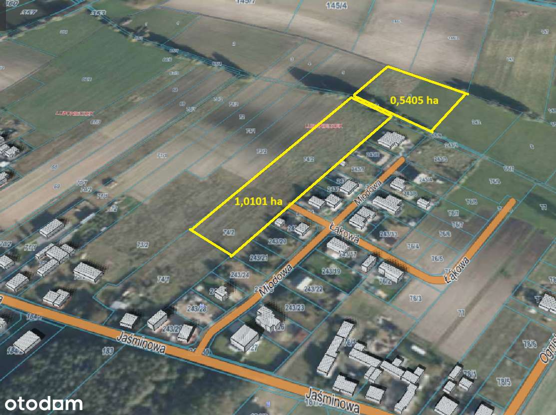 Działka budowlana w Lubonieczku 15 506 m2.-4