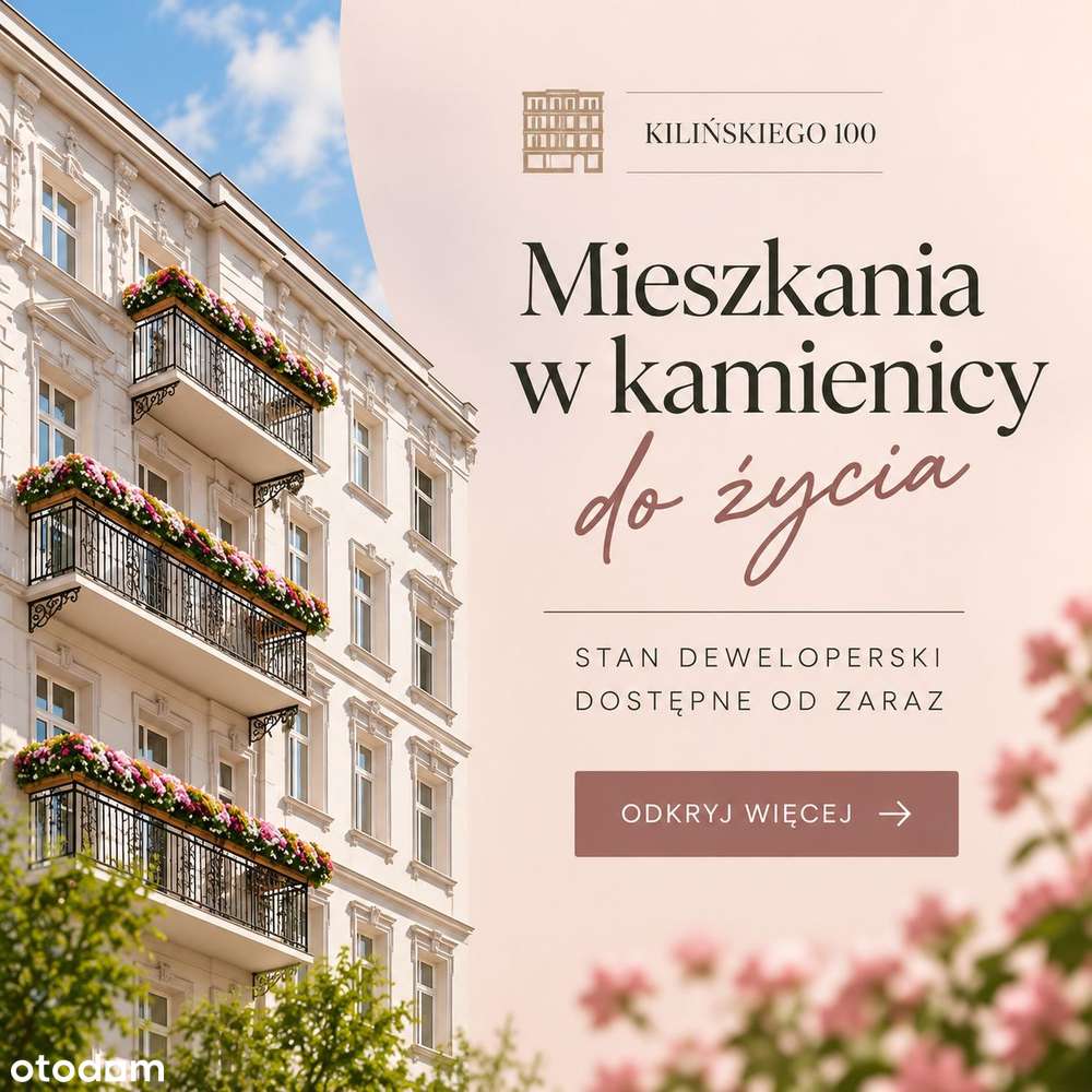 Mieszkania w stanie deweloperskim, gotowe - Kilińskiego 100-0