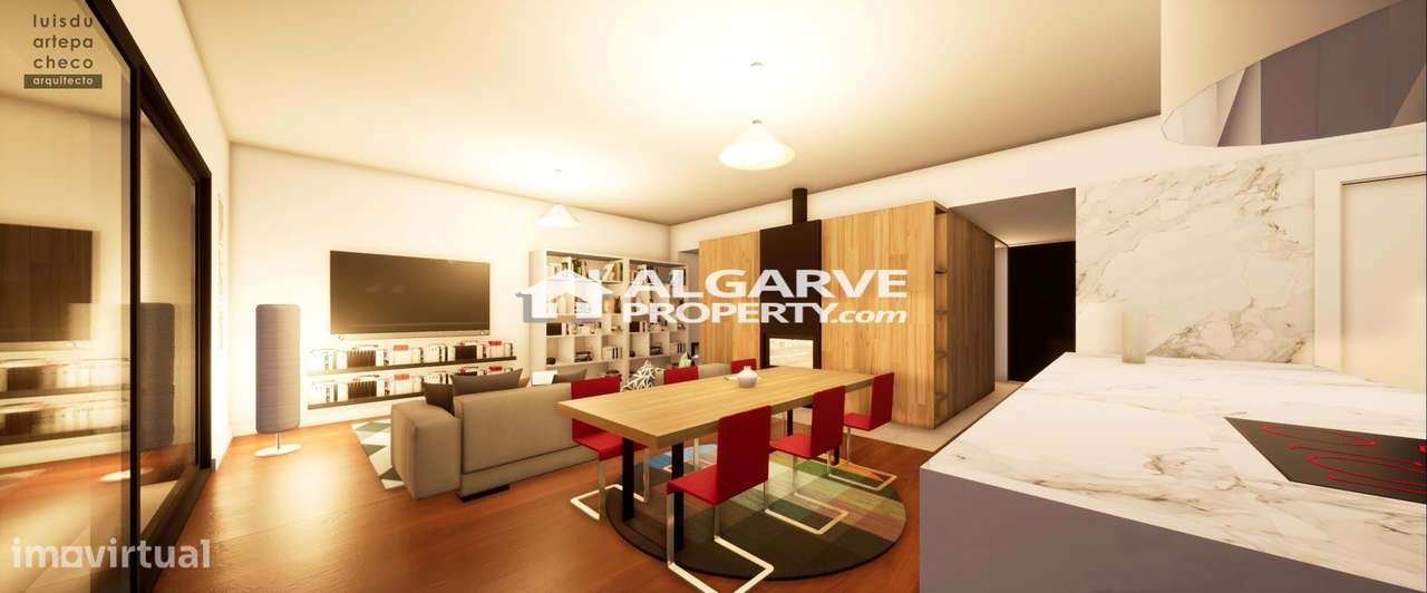 Moradia V4 em fase inicial de construção na Fonte Santa perto da praia - Grande imagem: 4/21