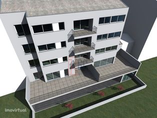Apartamento T2 com terraço, em construção, próximo Interm...