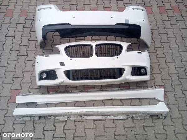 BMW 5 F10 M-PAKIET ZDERZAK PRZEDNI TYŁ LISTWY KPL - 1