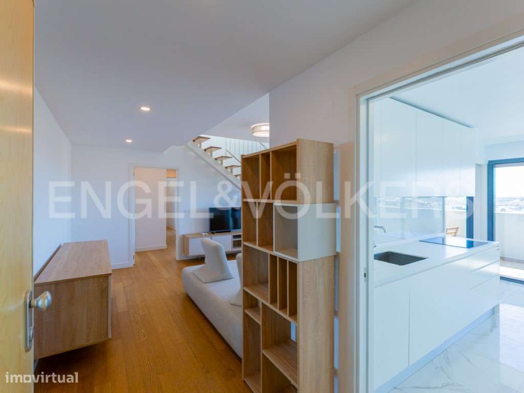 Penthouse T2 com suíte e terraço vista mar em Faro - Grande imagem: 5/52