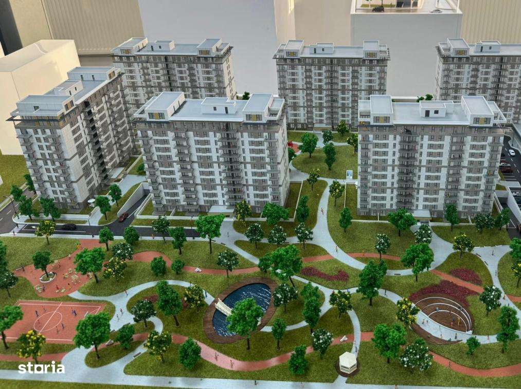 vanzare apartament Nusco City, vedere libera catre parc
