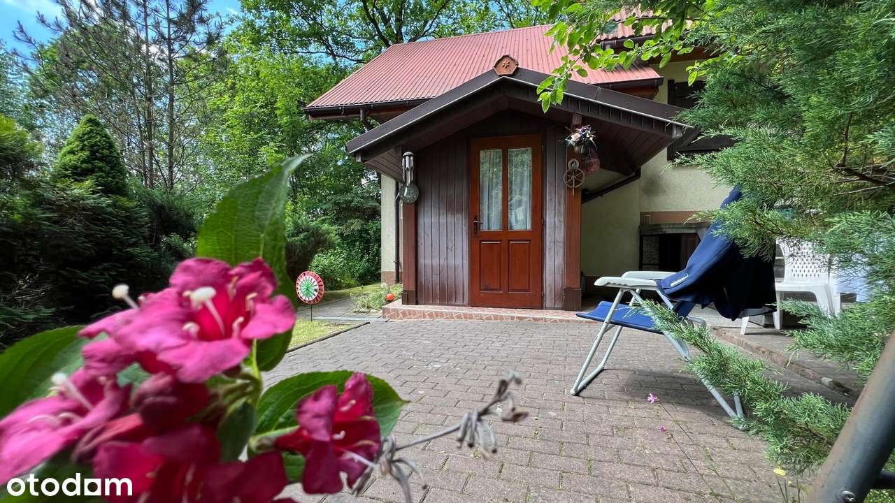 IWKOWA, kameralny dom całoroczny wśród zieleni-16