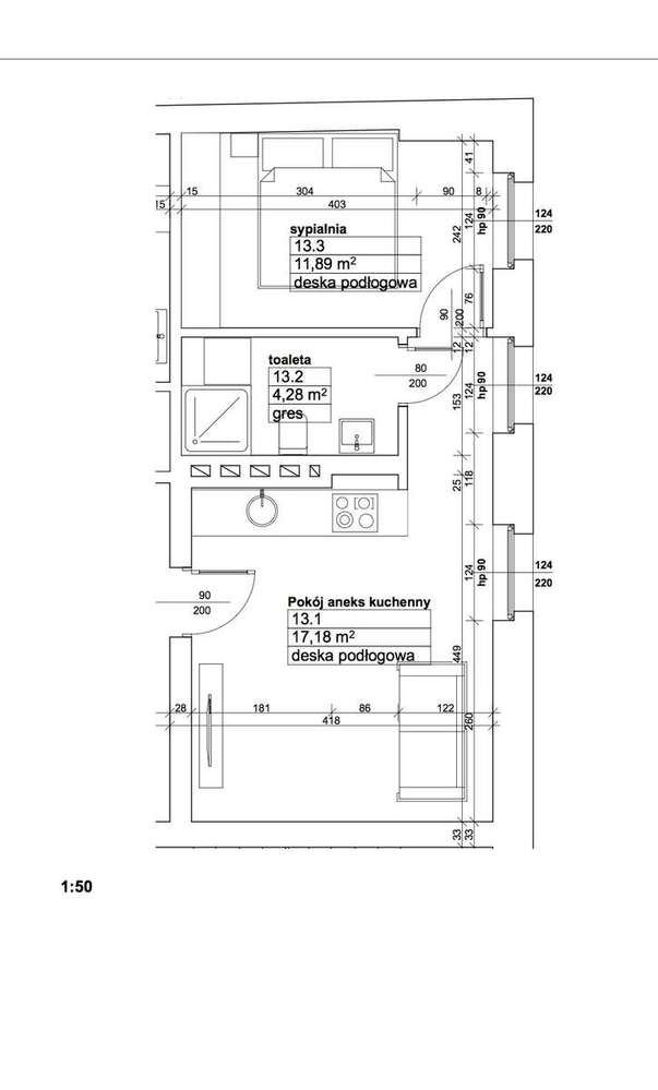 2-pok mieszkanie z zrewitalizowanej kamienicy-Dąbrowskiego 1. ROI 9%-4
