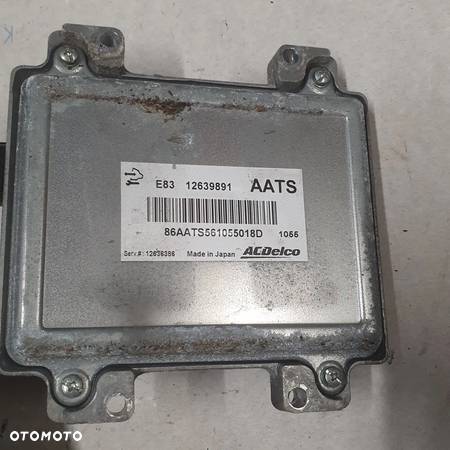 OPEL ASTRA J 1.4B 16V 12639891 KOMPUTER ECU ORYGINAL - 1