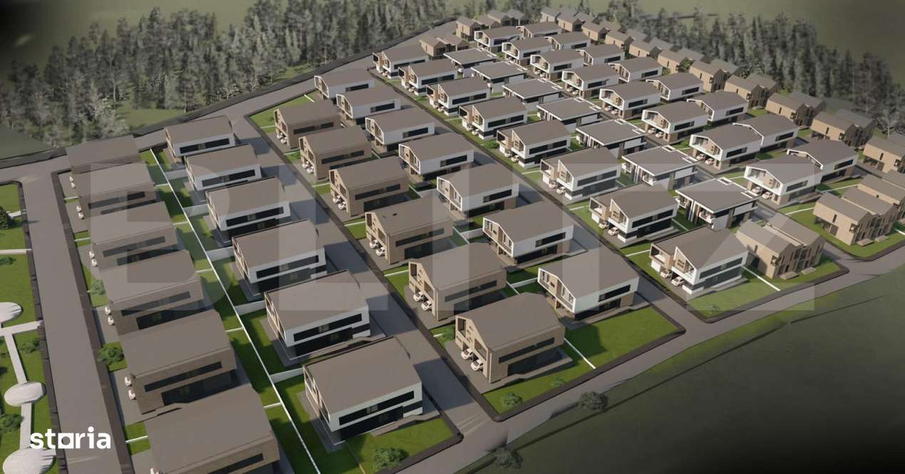 Terenuri cu Autorizatie de Constructie  Duplex - 500- 650  mp / parcel - Imagine principală: 2/18